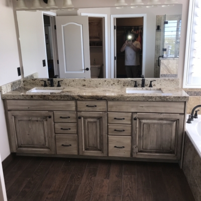 bathroom vanity remodel