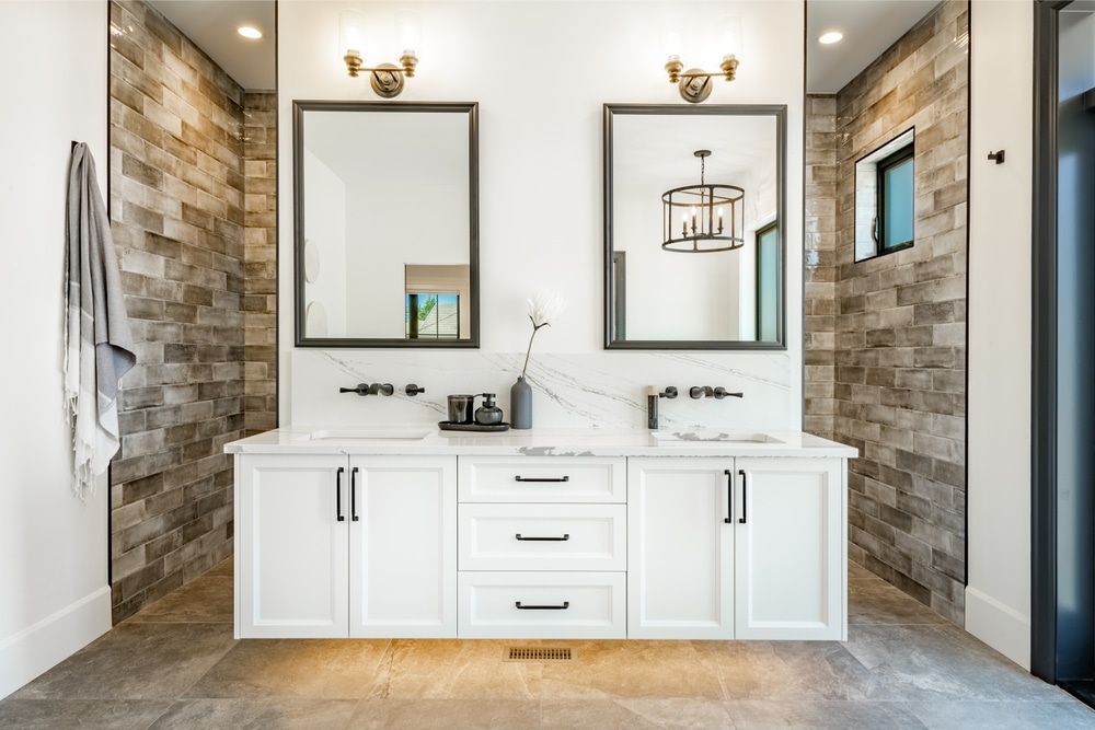 bathroom vanity selection